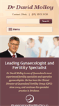 Mobile Screenshot of gynaecologymolloy.com